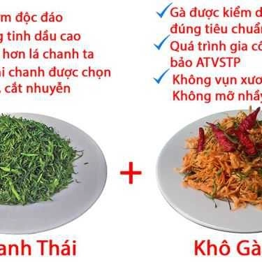 Tổng hợp- Xanh - Khô Gà Lá Chanh - Shop Online