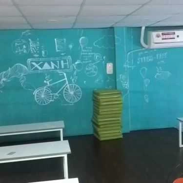 Không gian- Xanh - Milk Tea & Coffee