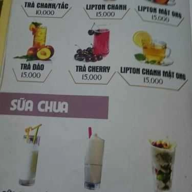 Thực đơn- Cafe Xí Ngầu - Trà Sữa & Kem Cuộn