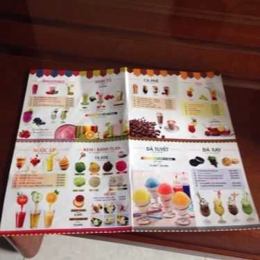 Thực đơn- Cafe Xí Ngầu - Trà Sữa & Kem Cuộn