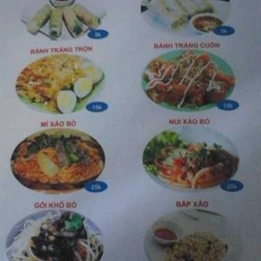 Thực đơn- Ăn vặt Xì Trum Quán - Lê Thị Hồng
