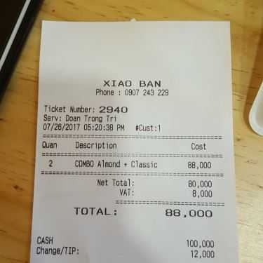 Tổng hợp- Cafe XiaoBan Soya Singapore - Đinh Tiên Hoàng