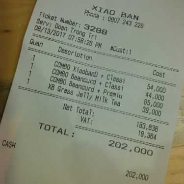 Tổng hợp- Cafe XiaoBan Soya Singapore - Đinh Tiên Hoàng
