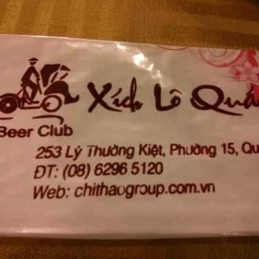 Tổng hợp- Xích Lô Quán - Beer Club