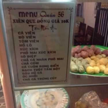 Thực đơn- Ăn vặt Xiên Que Đồng Giá - Cao Bá Nhạ