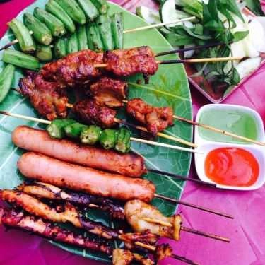 Món ăn- Ăn vặt Xiên Que Nướng - Đường 17