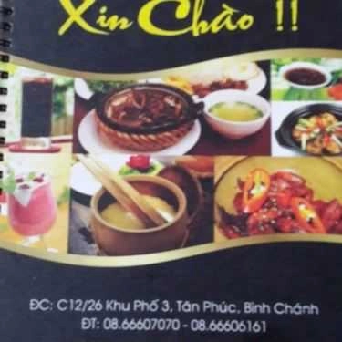 Thực đơn- Xin Chào Cafe