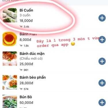 Thực đơn- Ăn vặt Xôi Chè Bùi Thị Xuân - Vườn Lài