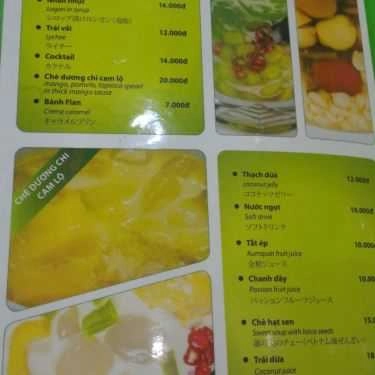 Thực đơn- Ăn vặt Xôi Chè Bùi Thị Xuân - Vườn Lài