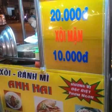 Thực đơn- Ăn vặt Xôi Khâu Nhục - Huỳnh Mẫn Đạt