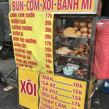 Thực đơn- Ăn vặt Xôi Linh