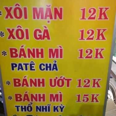 Thực đơn- Ăn vặt Xôi Mặn 147