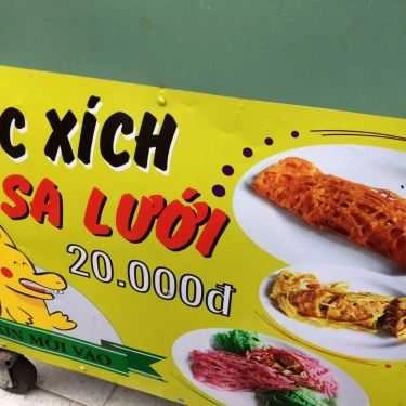 Thực đơn- Ăn vặt Xúc Xích Sa Lưới