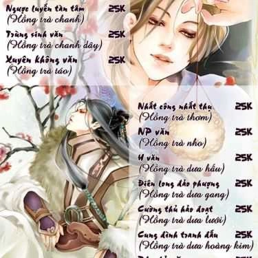 Thực đơn- Yal Coffee - Đường A4