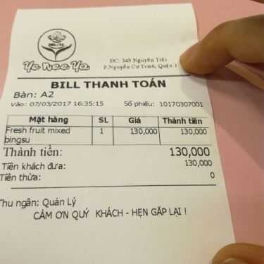 Tổng hợp- Cafe Ye Nee Ya - Bingsu - Nguyễn Trãi