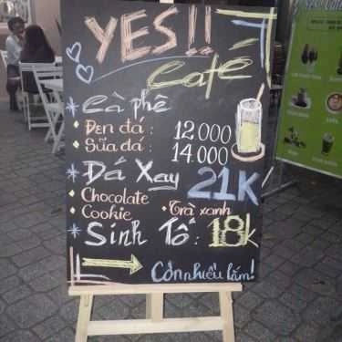 Thực đơn- Yes! Cafe & Blended