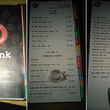 Thực đơn- Yes! Coffee Land