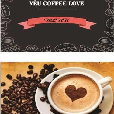 Thực đơn- Yêu - Cafe, Trà Sữa & Ăn Vặt
