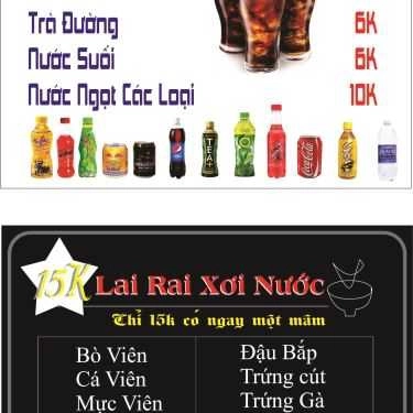 Thực đơn- Yêu - Cafe, Trà Sữa & Ăn Vặt