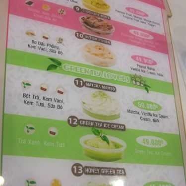 Thực đơn- Cafe Yogo Smoothies - Vincom Center