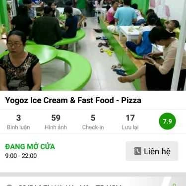 Tổng hợp- Cafe Yogoz Ice Cream & Fast Food - Pizza