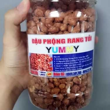 Món ăn- Yummy - Đậu Phộng Rang Tỏi - Shop Online - Quang Trung