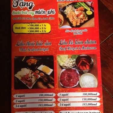 Thực đơn- Khu Ẩm Thực Zabb Thai - Asiana Food Town