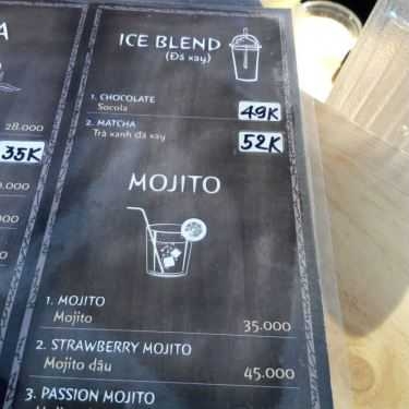 Thực đơn- Zen Cafe - Võ Trường Toản