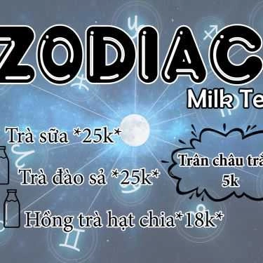 Thực đơn- Zodiac Milktea - Shop Online