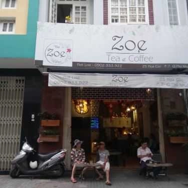 Không gian- Zoe Tea & Coffee