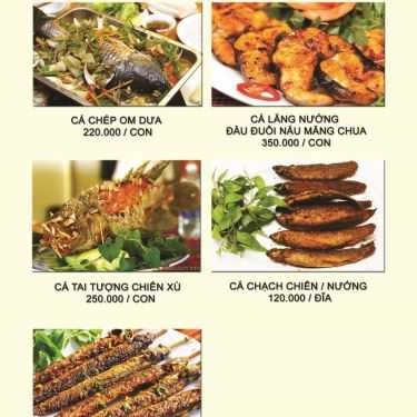 Thực đơn- Quán Nhậu Zozo - Đặc Sản Heo Tộc, Chim Trời & Gà Ri