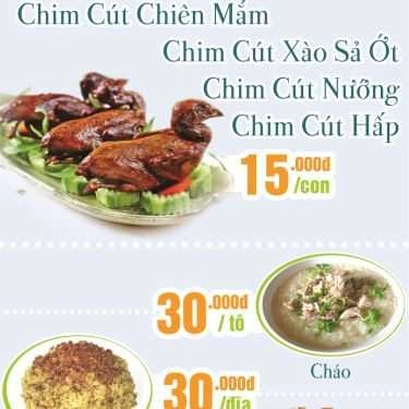 Thực đơn- Quán Ăn Mỹ Cảnh - Quán Gà Tươi
