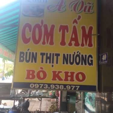 Món ăn- Quán Ăn A Vũ - Cơm Tấm, Bún Thịt Nướng & Bò Kho