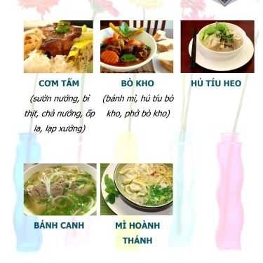 Thực đơn- Quán Ăn Út Danh Quán - Quốc Lộ 13