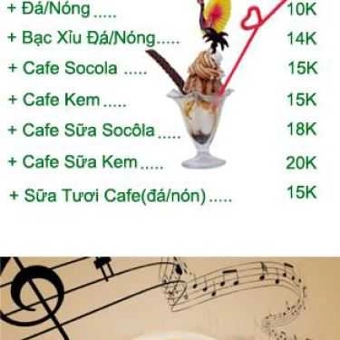Thực đơn- Rose Coffee - Phú Riềng
