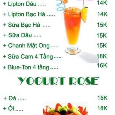 Thực đơn- Rose Coffee - Phú Riềng