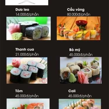 Thực đơn- Quán Ăn Sushi Kiếm Nhật