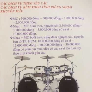 Thực đơn- Thuận Hải - Nhà Hàng Tiệc Cưới