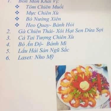 Thực đơn- Thuận Hải - Nhà Hàng Tiệc Cưới