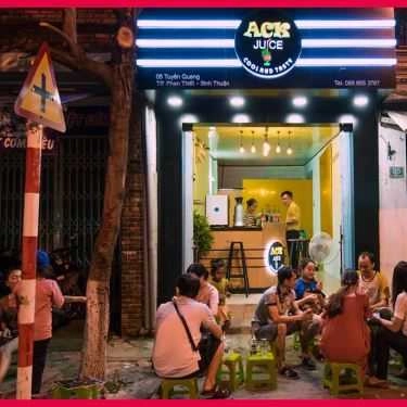 Không gian- Cafe Ack Juice - Thế Giới Nước Ép