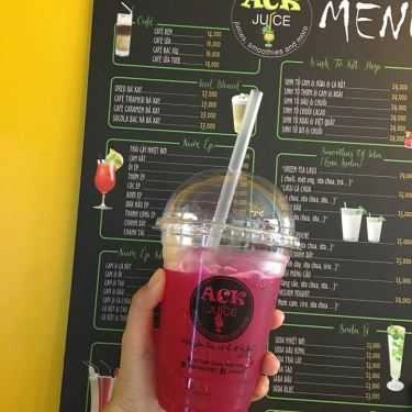 Món ăn- Cafe Ack Juice - Thế Giới Nước Ép