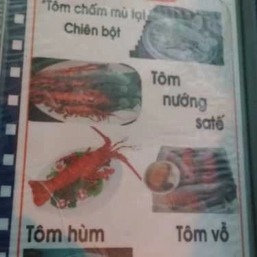 Thực đơn- Quán Ăn Bé Hiếu - Quán Hải Sản - Nguyễn Tất Thành