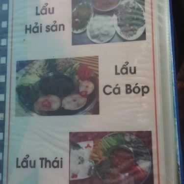 Thực đơn- Quán Ăn Bé Hiếu - Quán Hải Sản - Nguyễn Tất Thành