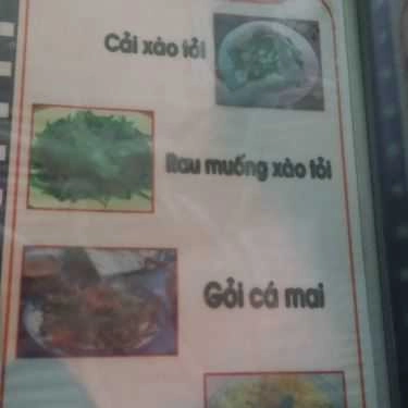Thực đơn- Quán Ăn Bé Hiếu - Quán Hải Sản - Nguyễn Tất Thành
