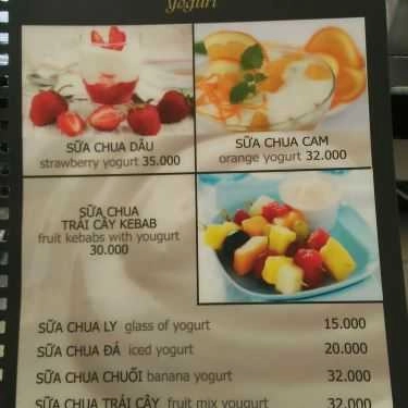 Thực đơn- Mila Cafe & Food