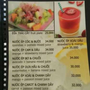 Thực đơn- Mila Cafe & Food