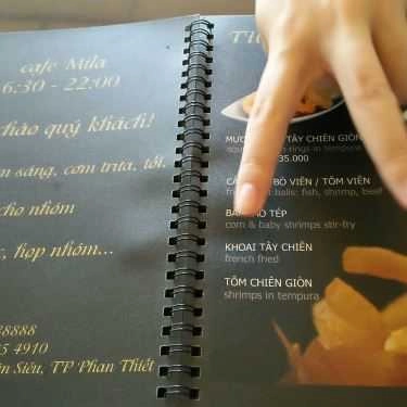 Thực đơn- Mila Cafe & Food