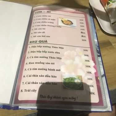 Thực đơn- Quán Nhậu Dê Thảo Mộc