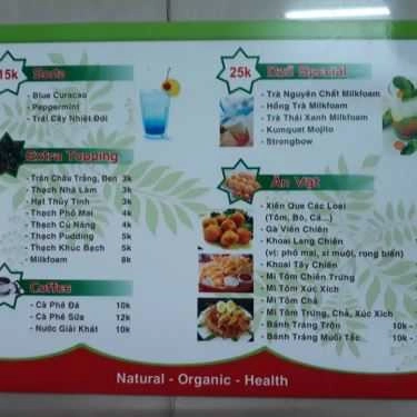 Thực đơn- Dzồ Tea - Coffee & Drinks
