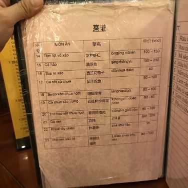 Thực đơn- Nhà Hàng Hand Restaurant